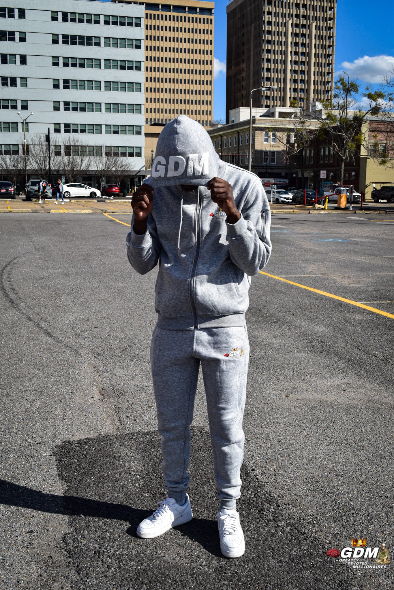 GDM GREY TRACKSUIT