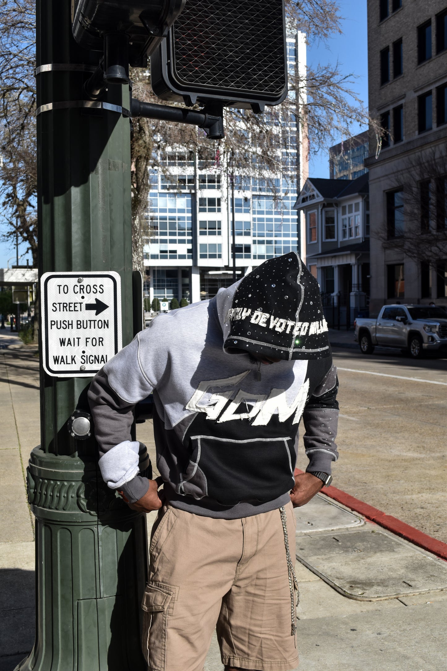 Walk By Faith Black Hoodie