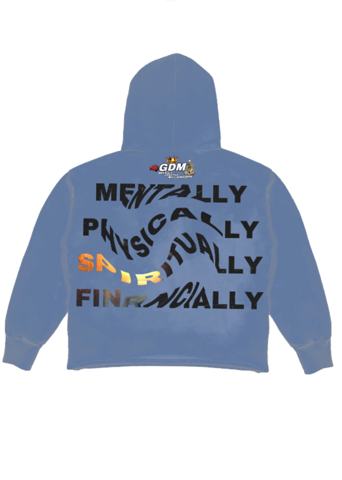 GDM 4 World Air Force Blue Hoodie