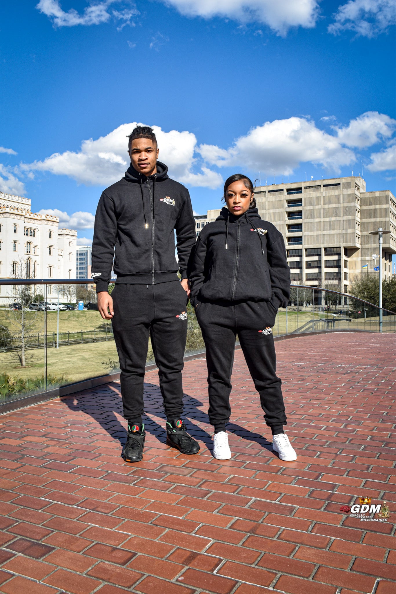 GDM BLACK TRACKSUIT