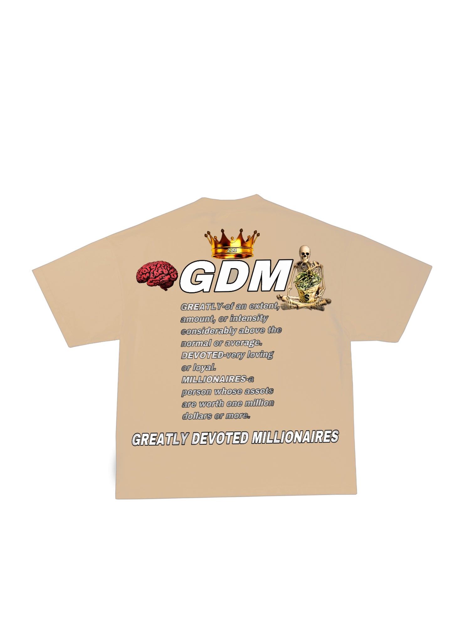 GDM BEIGE OG T-SHIRT